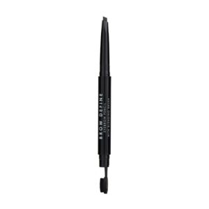 MUA Brow Define Eyebrow Pencil - With Blending Brush - Black 1.5gr